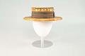 Image of Straw boater hat from C. C. Filson Co, ca. 1900-1920